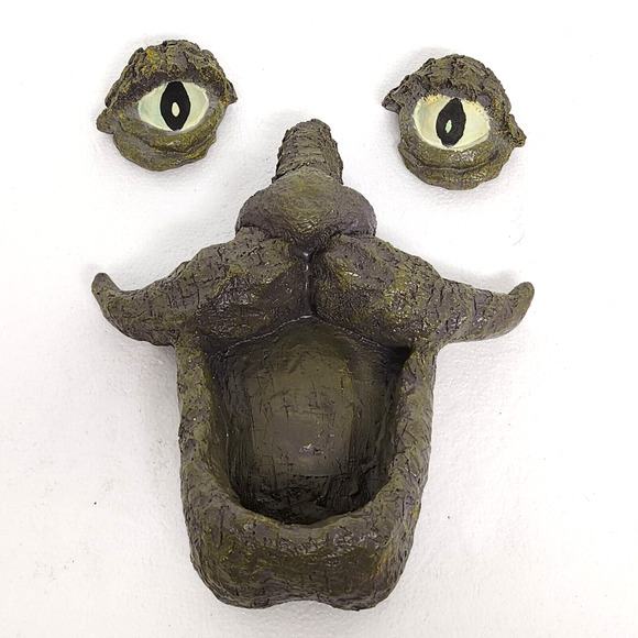 3 Pieces Bird Feeder Hand Painted Fun Outdoor Decor w/ Glow in The Dark Eyes - Picture 5 of 12